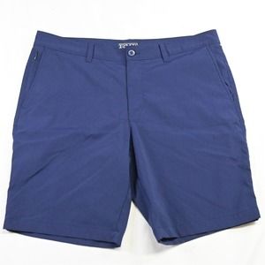Rye by Hawker Rye 36 x 10" Navy Blue Active Flex Golf Chino Shorts‎